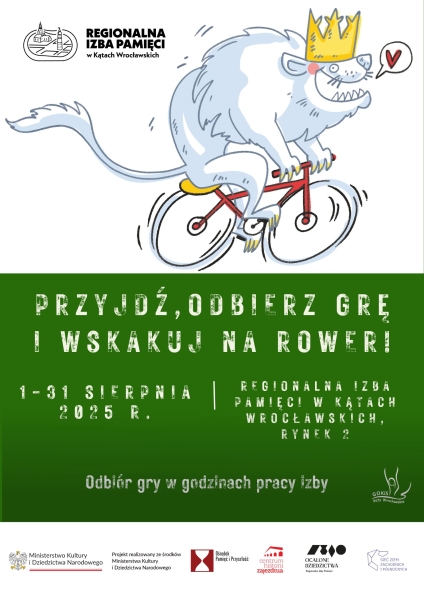 Gra rowerowa Zagadki herbowego lwa